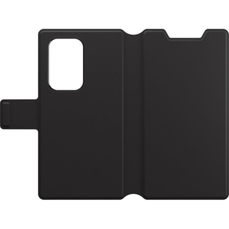 OtterBox Strada Via Series for Samsung Galaxy S22 Ultra, zwart