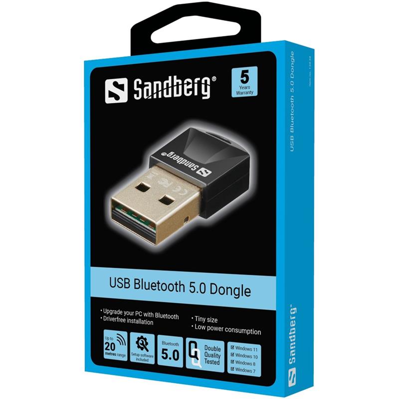 Sandberg 134-34 netwerkkaart Bluetooth 3 Mbit/s