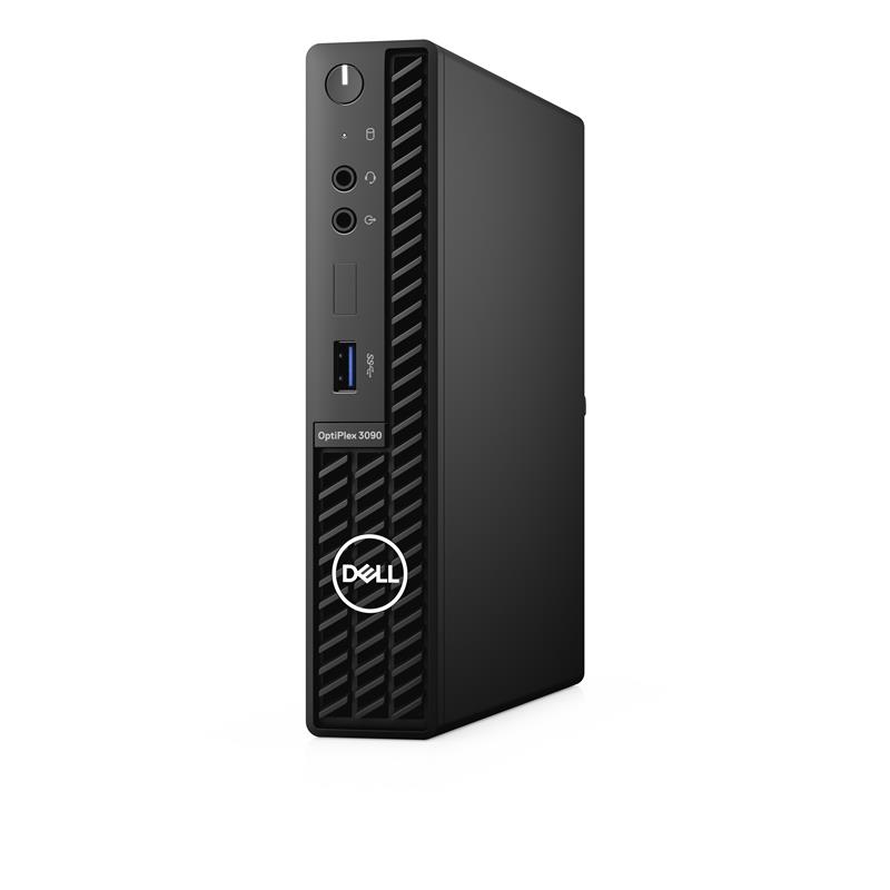 DELL OptiPlex 3090 DDR4-SDRAM i5-10500T MFF Intel® 10de generatie Core™ i5 8 GB 256 GB SSD Windows 10 Pro Mini PC Zwart