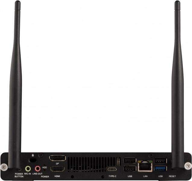 Viewsonic VPC25-O-B Series i5-10400T Slim PC Intel® Core™ i5 8 GB DDR4-SDRAM 256 GB SSD Windows 10 Pro Mini PC Zwart