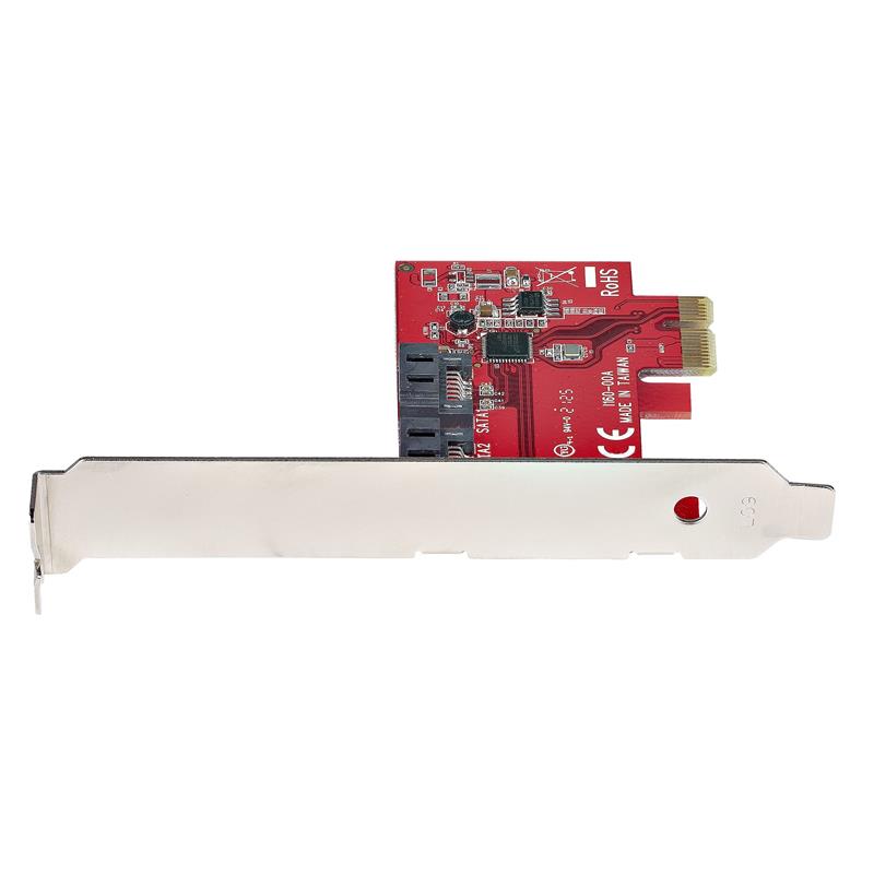 StarTech.com 2P6G-PCIE-SATA-CARD interfacekaart/-adapter Intern