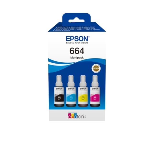 Epson C13T66464A inktcartridge 4 stuk(s) Compatibel Zwart, Cyaan, Magenta, Geel