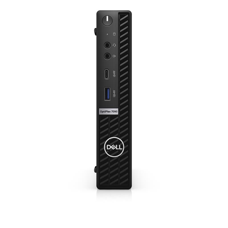 DELL OptiPlex 7090 DDR4-SDRAM i5-10500T MFF Intel® 10de generatie Core™ i5 16 GB 256 GB SSD Windows 10 Pro Mini PC Zwart