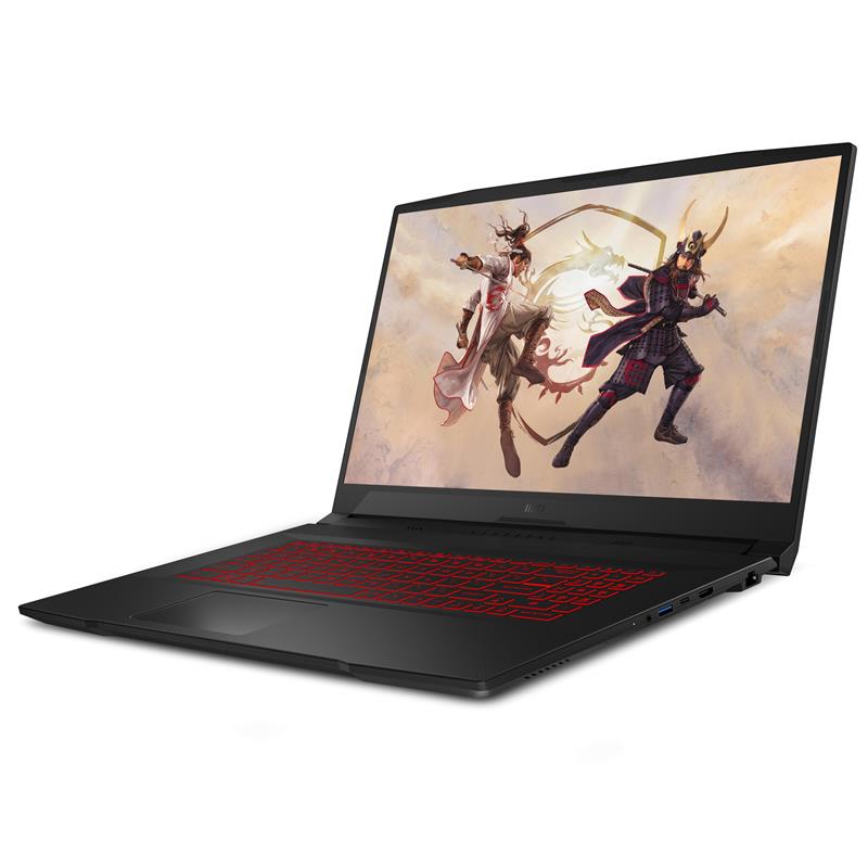 MSI Gaming GF76 11UC-653NL Katana i5-11400H Notebook 43,9 cm (17.3"") Full HD Intel® Core™ i5 16 GB DDR4-SDRAM 512 GB SSD NVIDIA GeForce RTX 3050 Wi-F