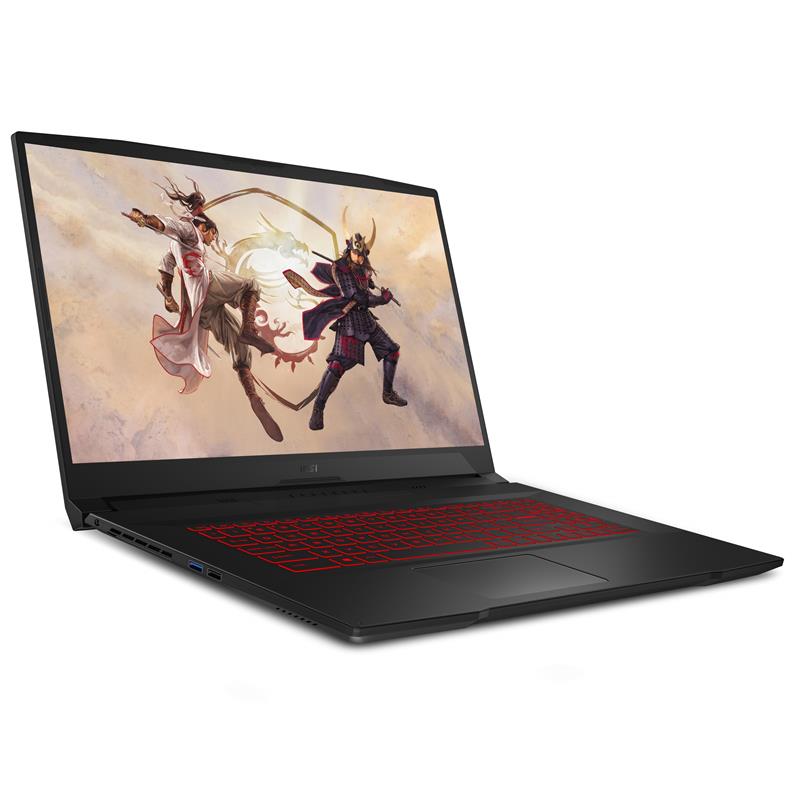 MSI Gaming GF76 11UC-653NL Katana i5-11400H Notebook 43,9 cm (17.3"") Full HD Intel® Core™ i5 16 GB DDR4-SDRAM 512 GB SSD NVIDIA GeForce RTX 3050 Wi-F