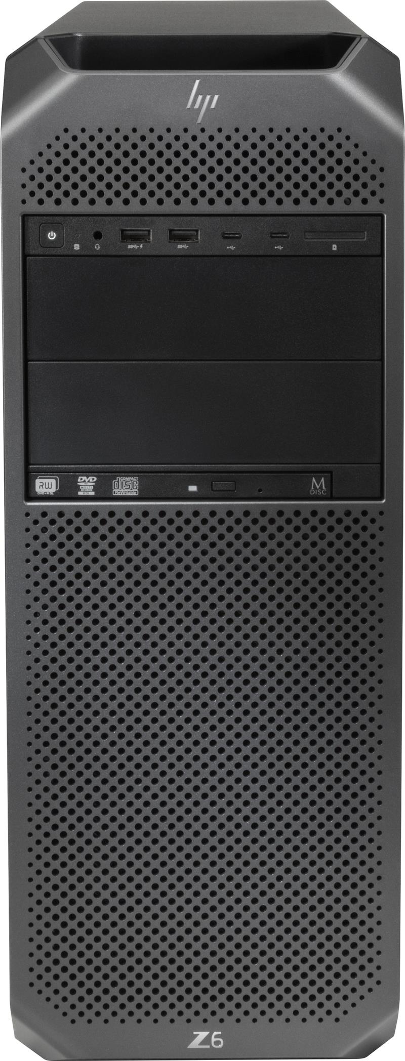 Workstation Z6 G4 - MT - 4U - 1x Xeon Silver 4208 2 1GHz - 32GB RAM - 1TB SSD - Z Turbo Drive - DVD - GigE - Win 10 Pro