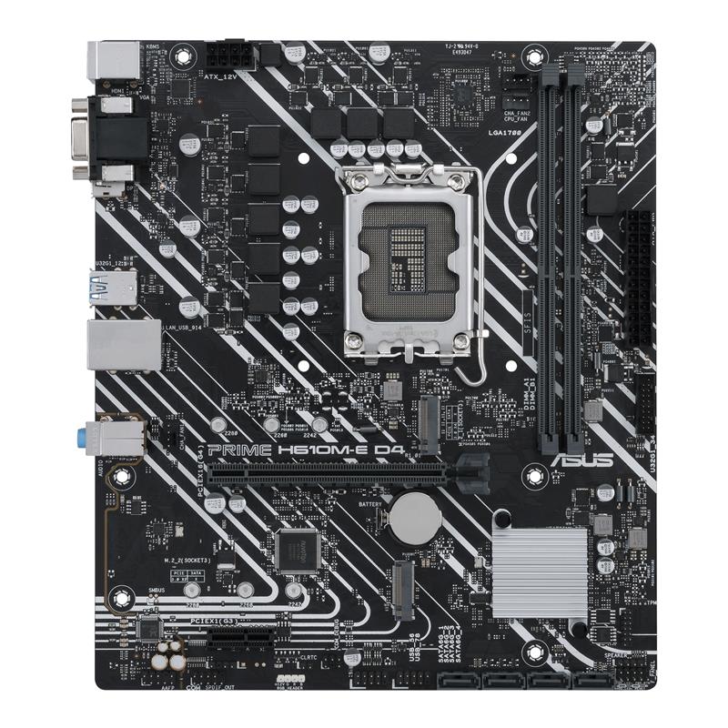 ASUS PRIME H610M-E D4 Intel H610 LGA 1700 micro ATX