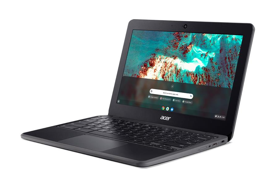 Acer Chromebook 511 C741LT-S9W3 7c 29,5 cm (11.6"") Touchscreen HD Qualcomm Snapdragon 4 GB LPDDR4x-SDRAM 32 GB eMMC Wi-Fi 5 (802.11ac) ChromeOS Zwart