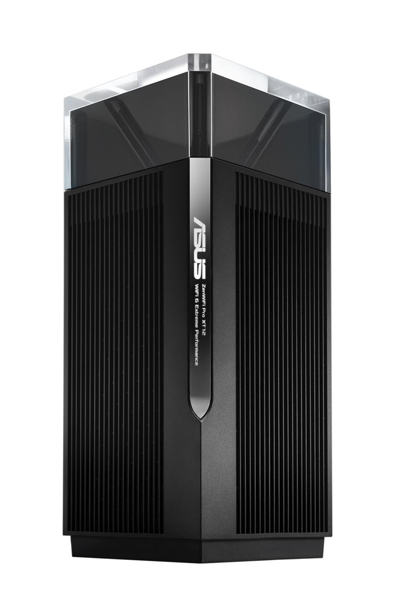 ASUS ZenWiFi Pro XT12 (1-PK) draadloze router Gigabit Ethernet Tri-band (2.4 GHz / 5 GHz / 5 GHz) Zwart