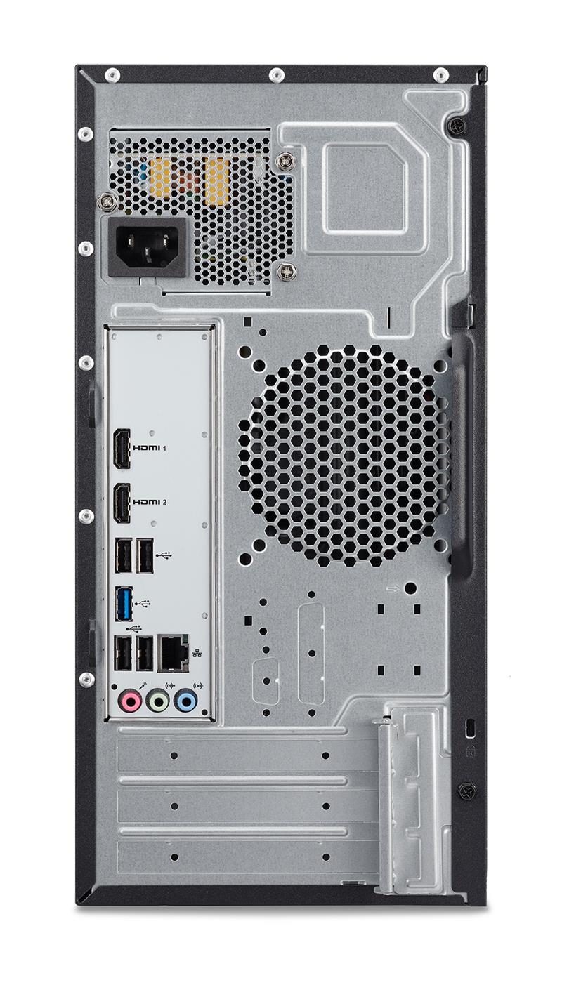 Acer Aspire TC-1760 I5202 i5-12400F Tower Intel® Core™ i5 8 GB DDR4-SDRAM 512 GB SSD Windows 11 Home PC Zwart