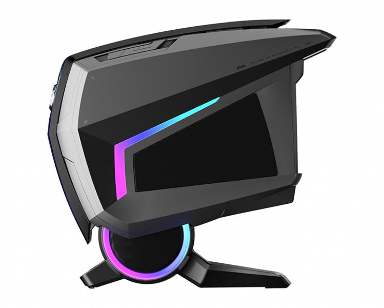 MSI MEG Aegis Ti5 10TE-012MYS Intel® Core™ i9 i9-10900K 64 GB DDR4-SDRAM 5 TB HDD+SSD NVIDIA GeForce RTX 3080 Windows 10 Home Desktop PC Zwart