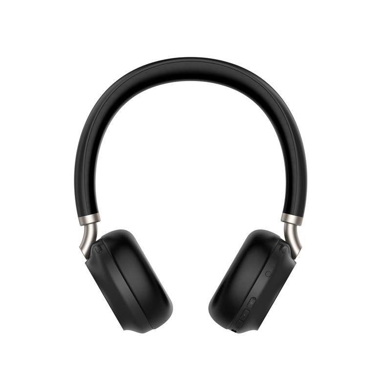 Yealink BH72 Lite Headset Bedraad en draadloos Hoofdband Oproepen/muziek USB Type-C Bluetooth Zwart