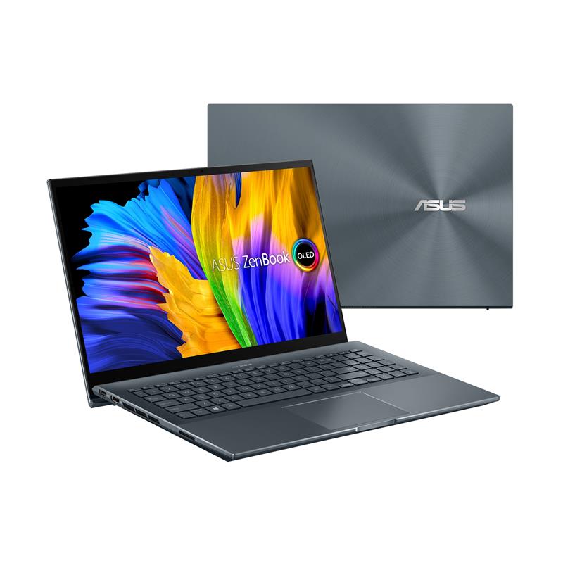 ASUS ZenBook Pro 15 OLED UM535QE-KY191W 4800H Notebook 39,6 cm (15.6"") Touchscreen Full HD AMD Ryzen™ 7 16 GB LPDDR4x-SDRAM 512 GB SSD NVIDIA GeForce