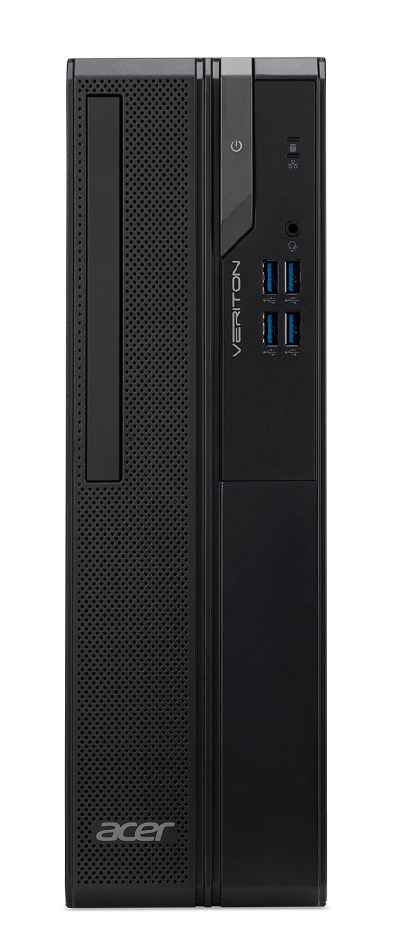 Acer Veriton X X2690 I5428 Pro i5-12400 Tower Intel Core tm i5 8 GB DDR4-SDRAM 256 GB SSD Windows 11 Pro PC Zwart