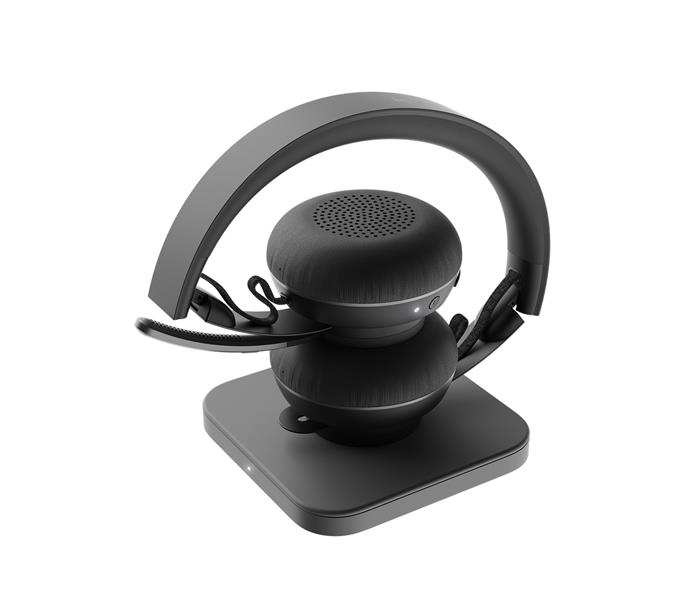 Logitech UC Zone Wireless Plus Headset Draadloos Hoofdband Kantoor/callcenter Bluetooth Grafiet