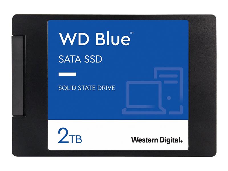 WD Blue SSD 3D NAND 2TB 2 5inch SATA III