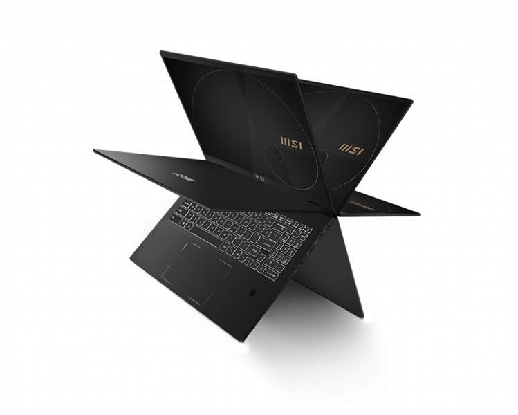 MSI Summit E16 Flip Evo A12MT-014NL Hybride (2-in-1) 40,6 cm (16"") Touchscreen Full HD+ Intel® Core™ i7 16 GB DDR5-SDRAM 1000 GB SSD Wi-Fi 6E (802.11