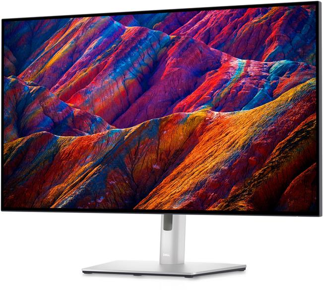 DELL UltraSharp U3223QZ 81,3 cm (32"") 3840 x 2160 Pixels 4K Ultra HD LCD Zwart, Zilver