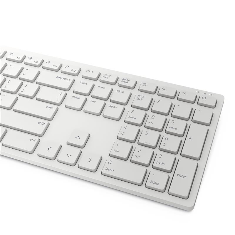 DELL KM5221W-WH toetsenbord RF Draadloos QZERTY US International Wit
