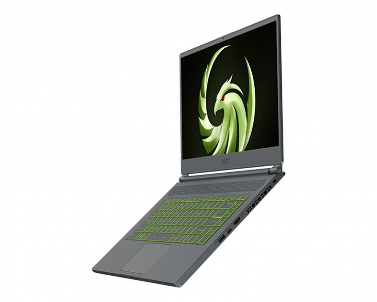 MSI 15 A5EFK-087NL Notebook 39,6 cm (15.6"") Full HD AMD Ryzen™ 9 16 GB DDR4-SDRAM 1000 GB SSD AMD Radeon RX 6700M Wi-Fi 6 (802.11ax) Windows 10 Home 