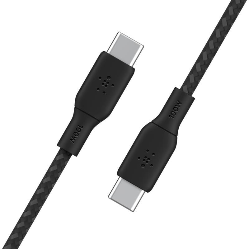 Belkin BOOST CHARGE USB-kabel 2 m USB 2.0 USB C Zwart