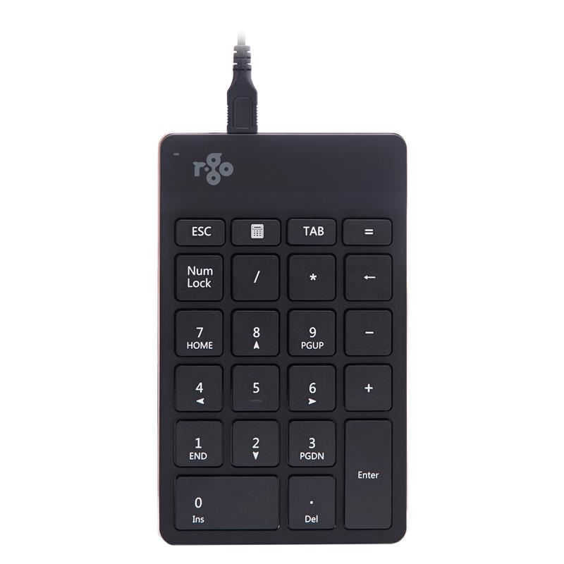 R-Go Tools Numpad Break R-Go , numeriek toetsenbord, Bluetooth, zwart