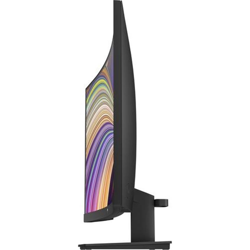 HP V27c G5 FHD Curved Monitor computer monitor 68,6 cm (27"") 1920 x 1080 Pixels Full HD LCD Zwart