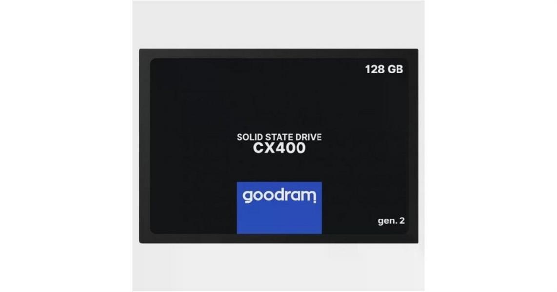 GOODRAM CX400 gen 2 SSD 2 5 128 GB SATA III 3D TLC Retail 550 460 MB s