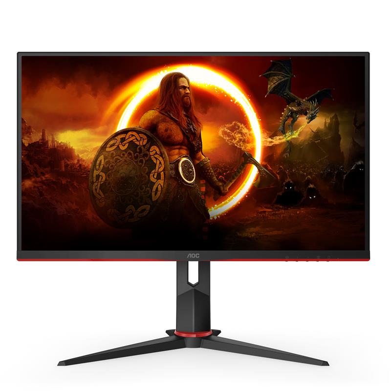 AOC 27G2SPU/BK computer monitor 68,6 cm (27"") 1920 x 1080 Pixels Full HD Zwart, Rood
