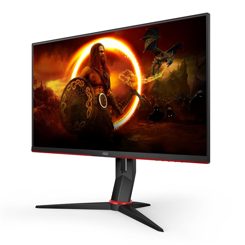 AOC 27G2SPU/BK computer monitor 68,6 cm (27"") 1920 x 1080 Pixels Full HD Zwart, Rood