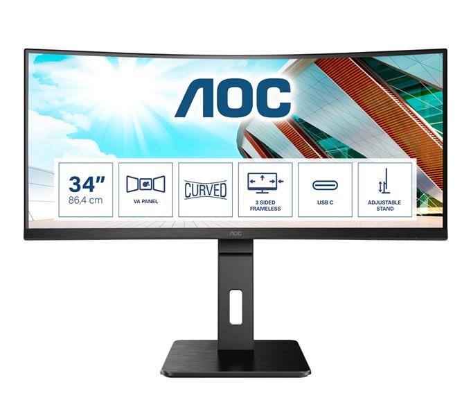  34IN VA Curved UWQHD 1ms 3440x14