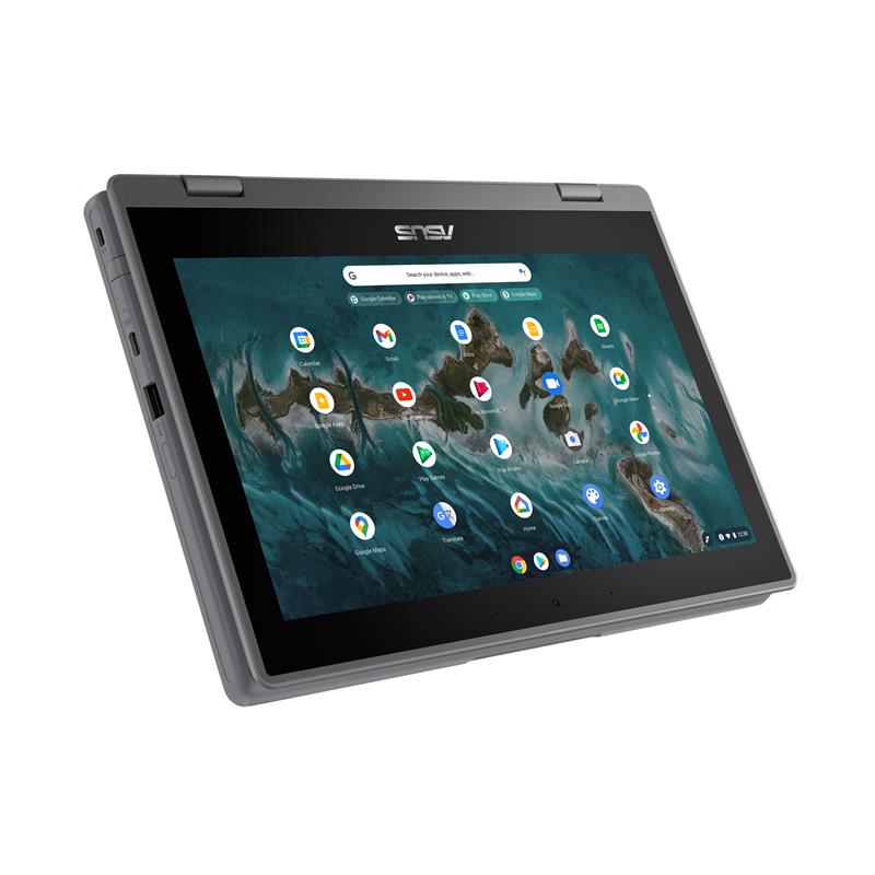 ASUS Chromebook Flip CR1 CR1100FKA-BP0025 N4500 29,5 cm (11.6"") Touchscreen HD Intel® Celeron® N 4 GB LPDDR4x-SDRAM 32 GB eMMC Wi-Fi 6 (802.11ax) Chr