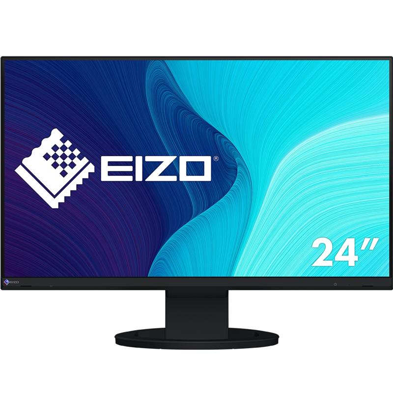 EIZO FlexScan EV2490-BK computer monitor 60,5 cm (23.8"") 1920 x 1080 Pixels Full HD LED Zwart