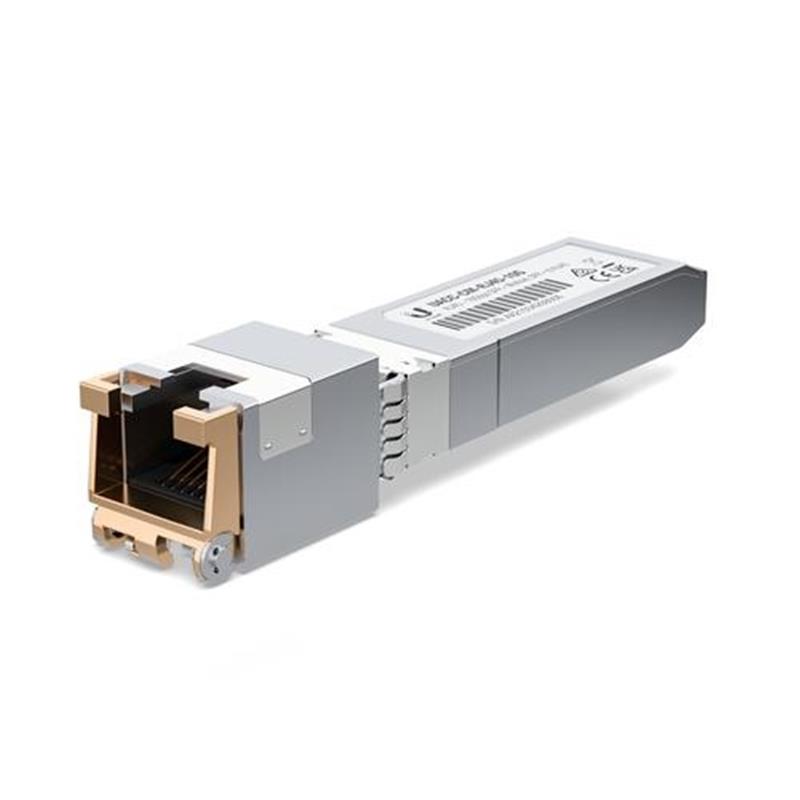 Ubiquiti SFP+ UACC-CM-RJ45-10G (1er-Pack) UF-RJ45-10G: SFP+, 10 Gbps