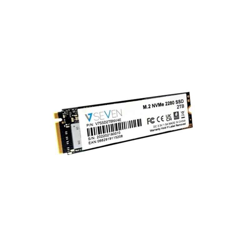 V7 V7SSD2TBNV4E internal solid state drive M.2 2 TB 3D TLC NVMe