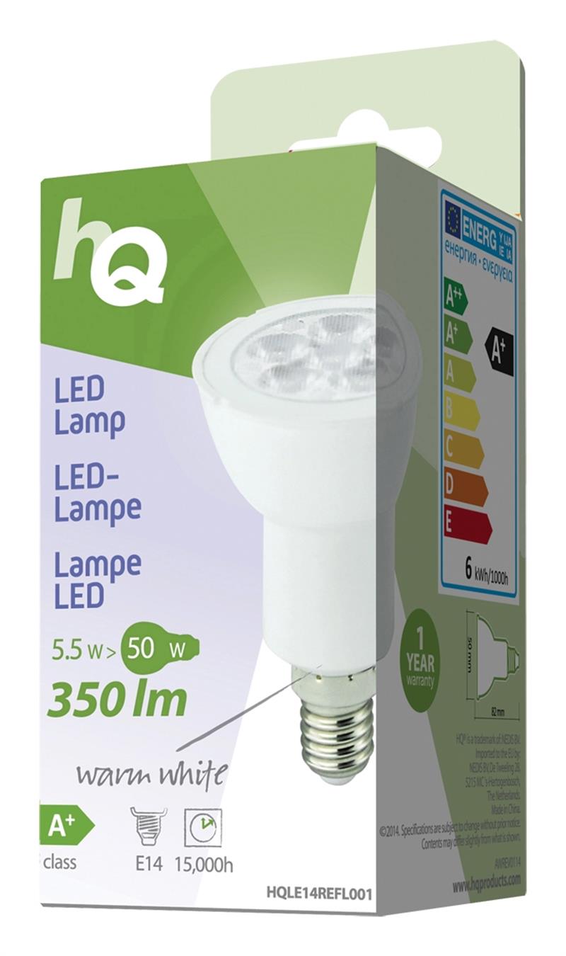 LED Lamp E14 Reflector 4 7 W 350 lm 2700 K