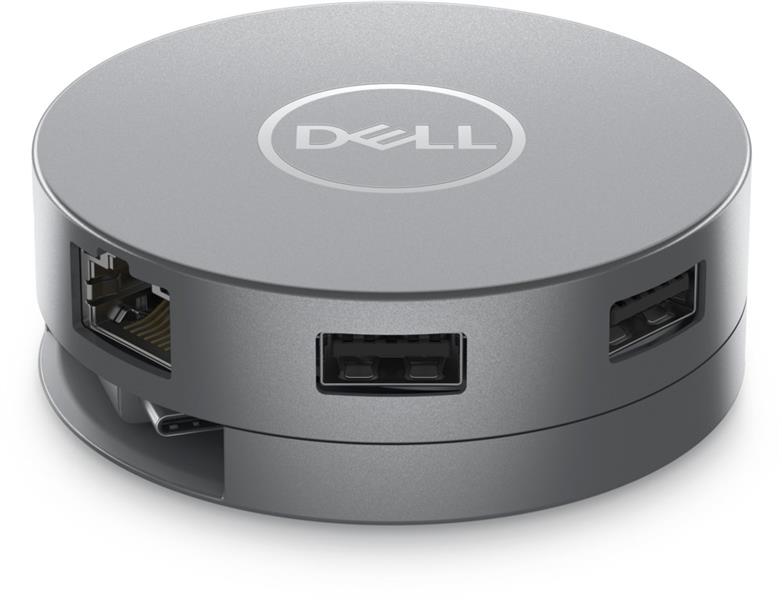 DELL DA305 Bedraad USB 3 2 Gen 2 3 1 Gen 2 Type-C Zilver