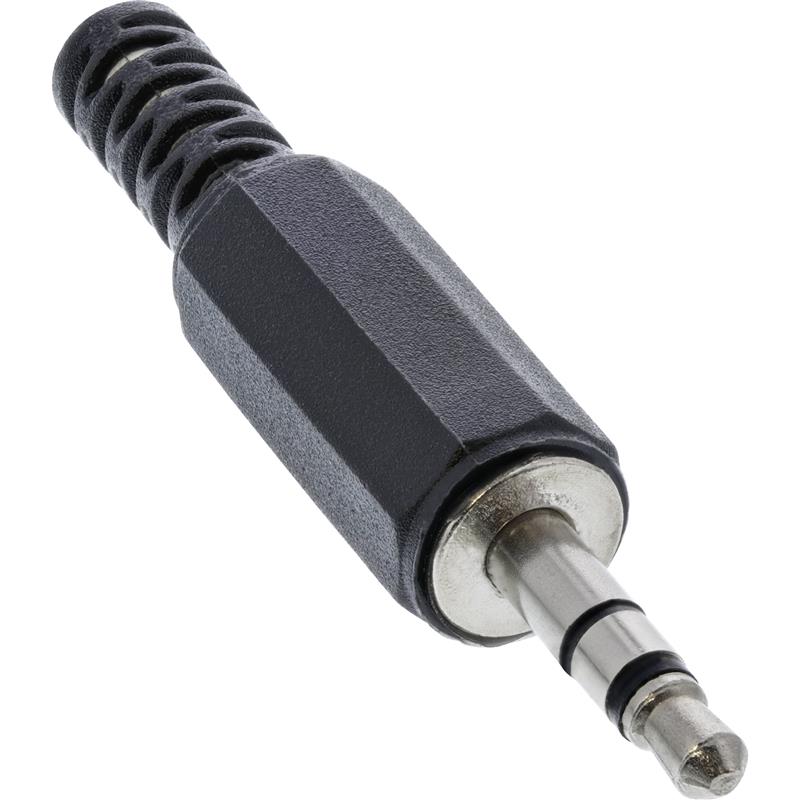 InLine Jackplug 3 5mm Stereo soldeerversie 