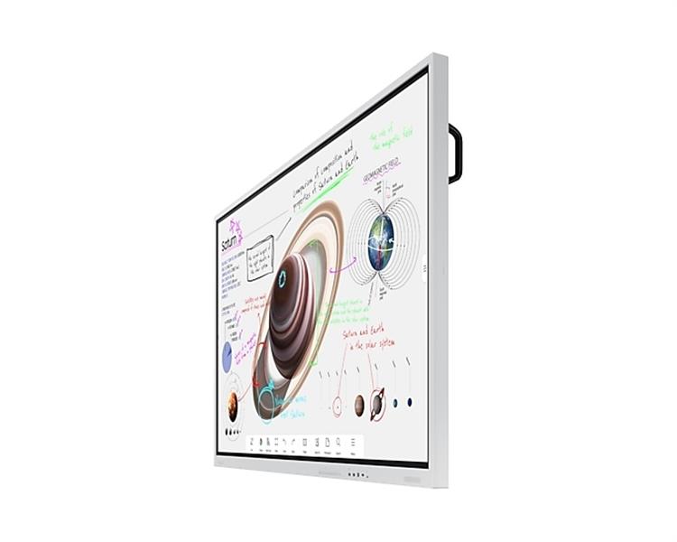 Samsung WM75B interactive whiteboards & accessories 190,5 cm (75"") 3840 x 2160 Pixels Touchscreen Grijs USB / Bluetooth