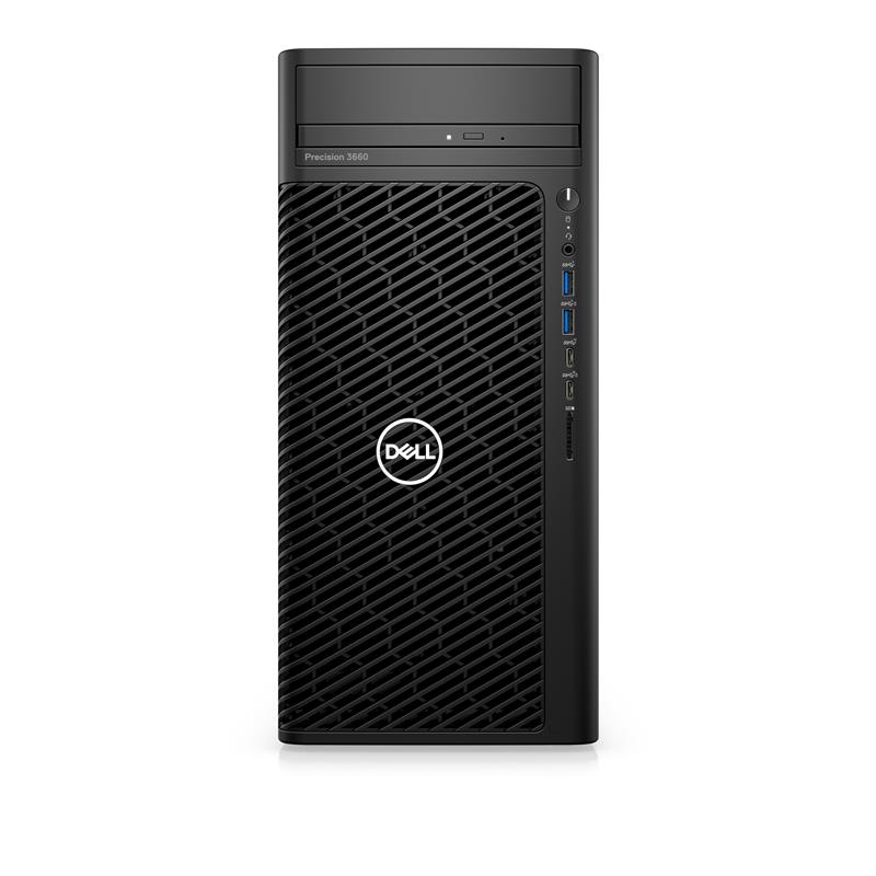 DELL Precision 3660 i7-12700K Tower Intel® Core™ i7 32 GB DDR5-SDRAM 1000 GB SSD Windows 10 Pro Workstation Zwart