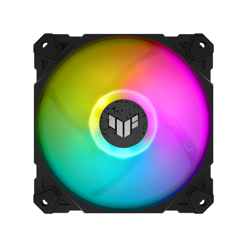 ASUS TUF Gaming TF120 ARGB Fan Computer behuizing Luchtkoeler 12 cm Zwart