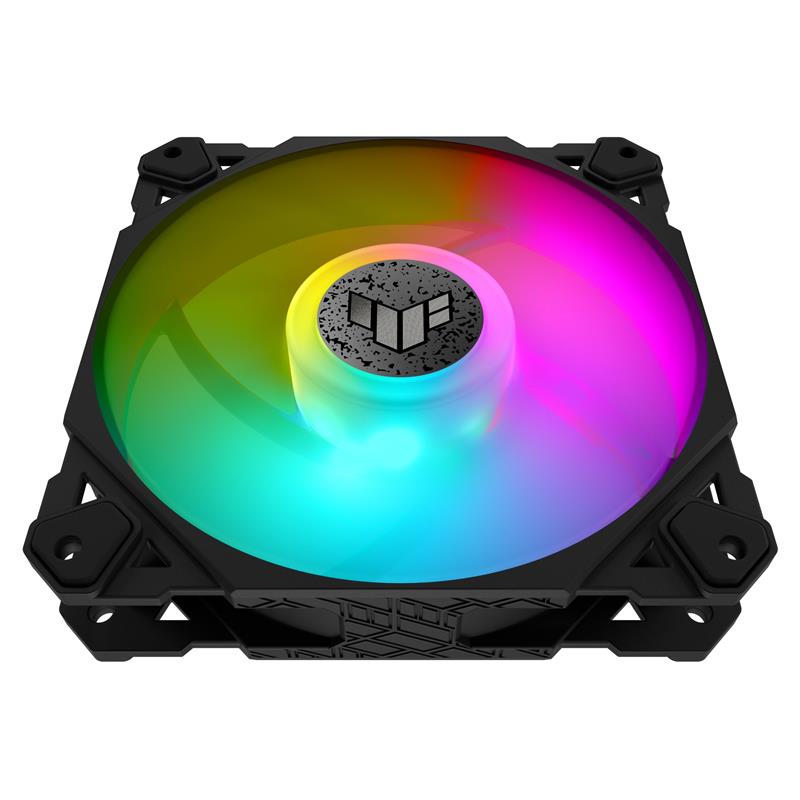 ASUS TUF Gaming TF120 ARGB Fan Computer behuizing Luchtkoeler 12 cm Zwart