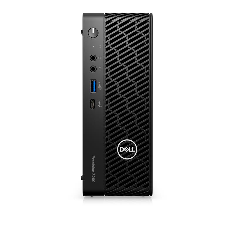 DELL Precision 3260 Intel® Core™ i7 i7-13700 16 GB DDR5-SDRAM 512 GB SSD NVIDIA T1000 Windows 11 Pro CFF Workstation Zwart