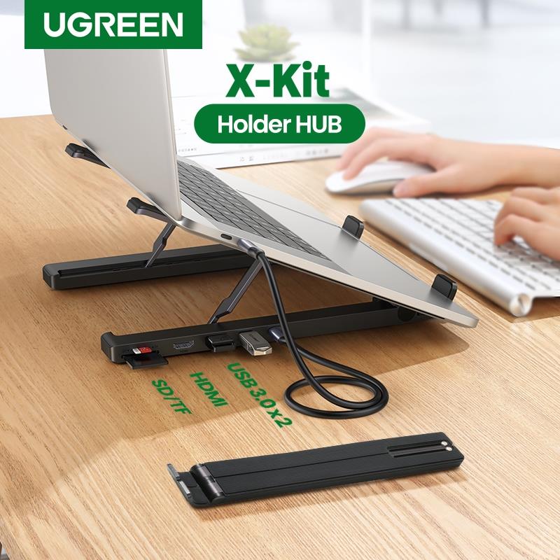 Ugreen X-Kit Bedraad USB 3.2 Gen 1 (3.1 Gen 1) Type-C Zwart