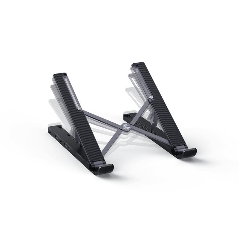  X-Kit Laptop Stand Docking Station 2*USB-A 3 0 Gen1 4K*2K@30Hz HDMI SD TF
