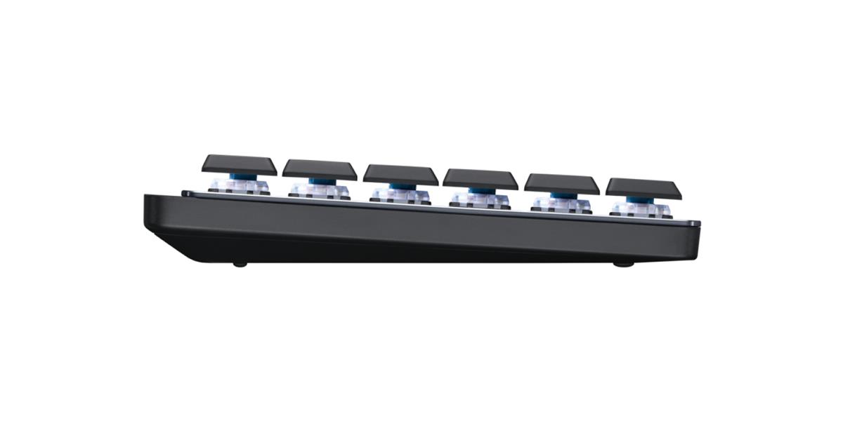 Logitech MX Mini Mechanical toetsenbord RF-draadloos + Bluetooth QWERTY US International Grafiet, Grijs