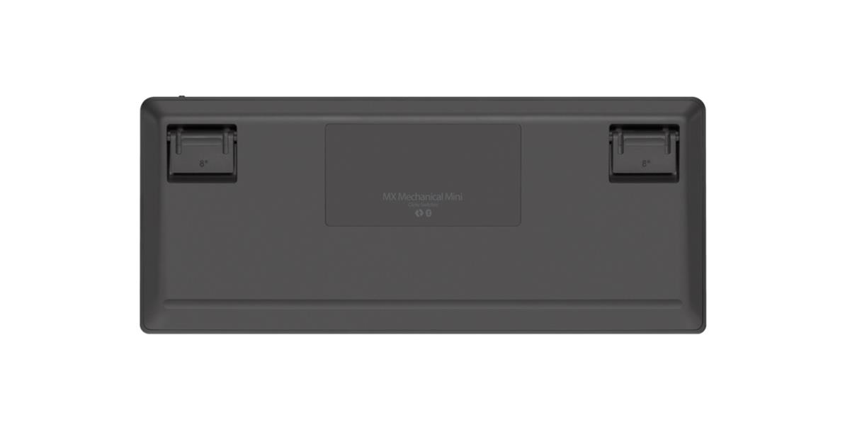 Logitech MX Mini Mechanical toetsenbord RF-draadloos + Bluetooth QWERTY US International Grafiet, Grijs