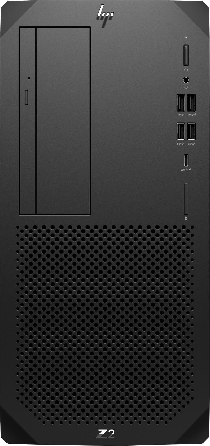 HP Z2 G9 i7-12700 Tower Intel® Core™ i7 16 GB DDR5-SDRAM 512 GB SSD Windows 11 Pro Workstation Zwart