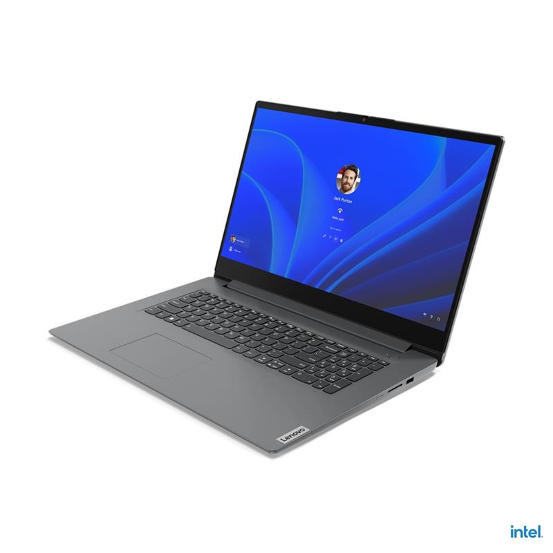 Lenovo V V17 i5-1235U Notebook 43,9 cm (17.3"") Full HD Intel® Core™ i5 16 GB DDR4-SDRAM 512 GB SSD Wi-Fi 6 (802.11ax) Windows 11 Pro Grijs