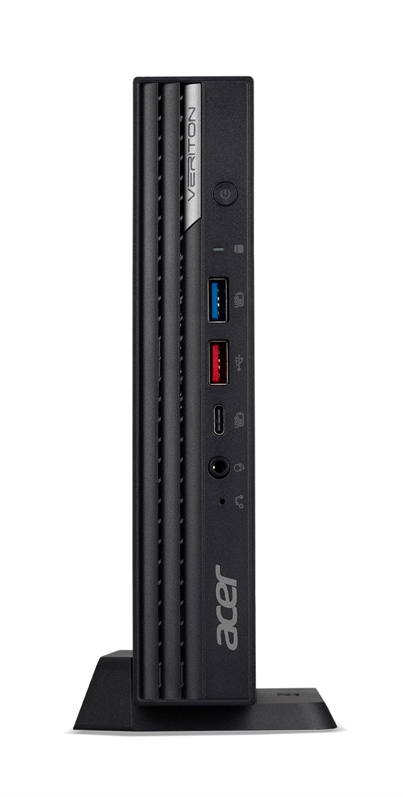 Acer Veriton N N4690GT I54208 Pro i5-12400 mini PC Intel® Core™ i5 8 GB DDR4-SDRAM 256 GB SSD Windows 11 Pro Zwart